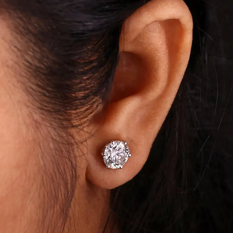 Gleamer lab grown diamond earrings
