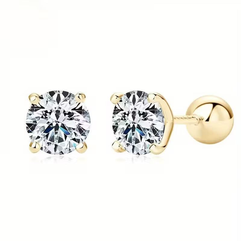 Gleamer lab grown diamond earrings